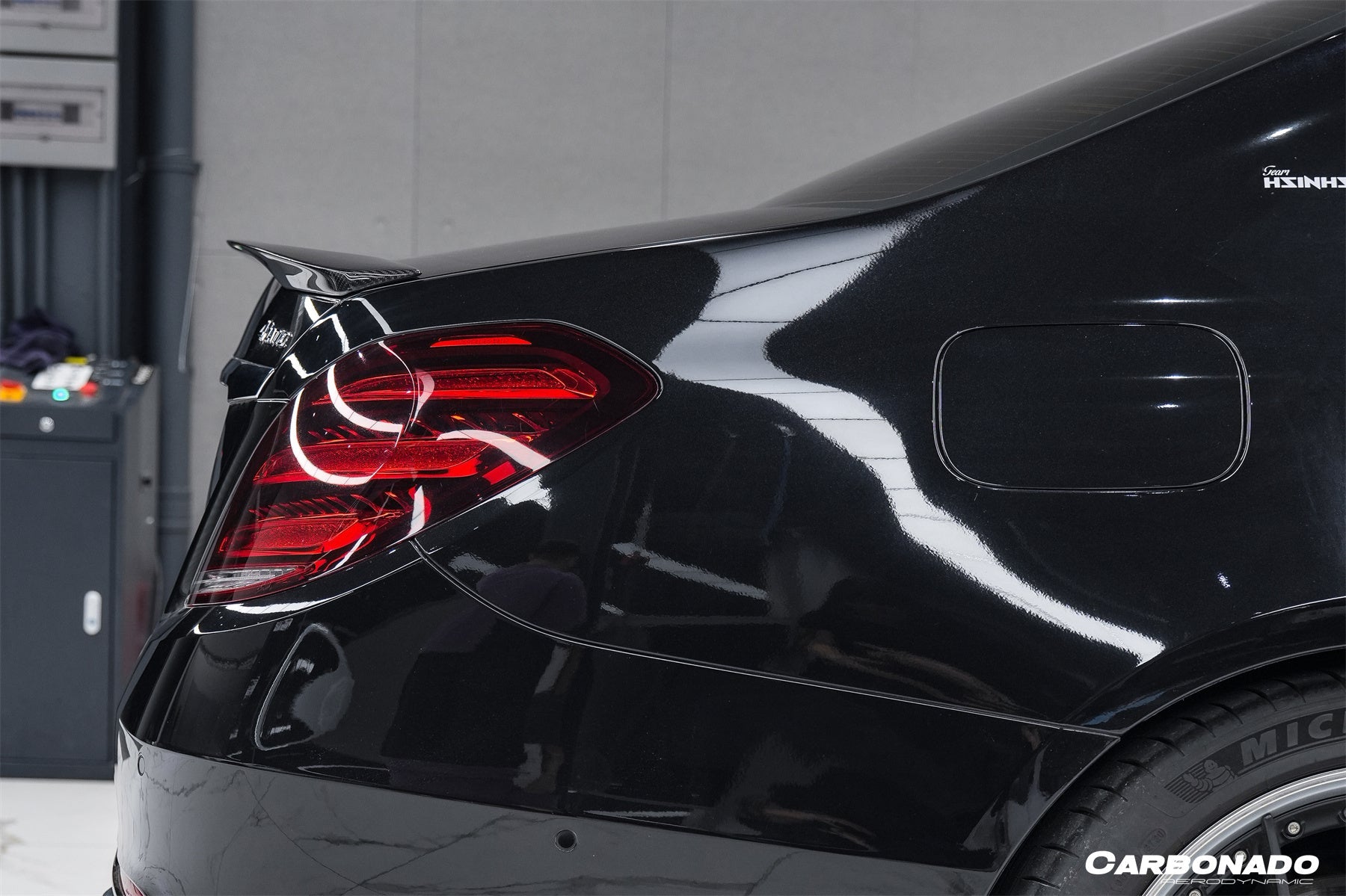 2014 - 2020 Mercedes Benz S Class W222 Sedan S63 S65 AMG RT Style Carbon Fiber Trunk Spoiler