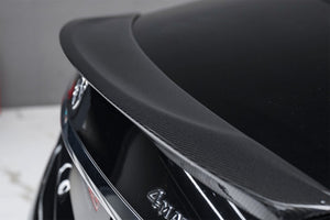 2014 - 2020 Mercedes Benz S Class W222 Sedan S63 S65 AMG RT Style Carbon Fiber Trunk Spoiler