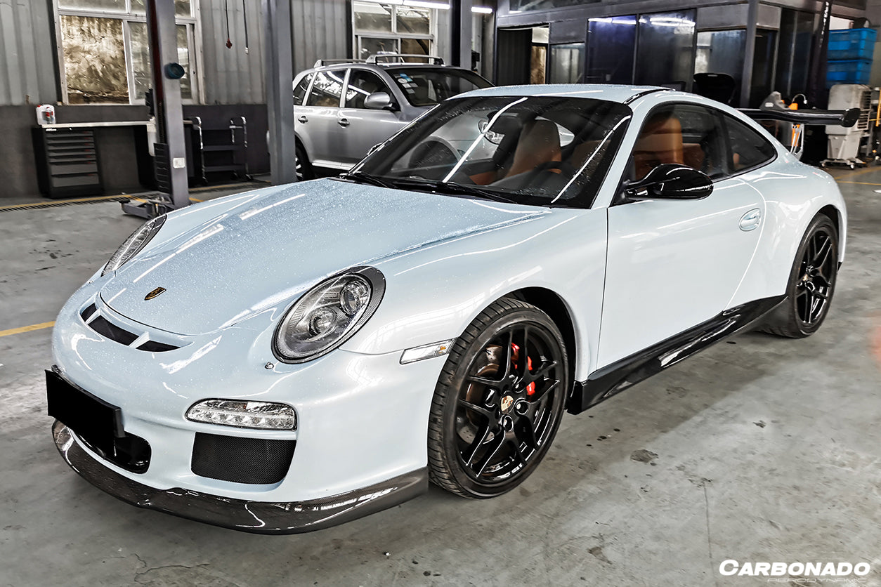 2009 - 2012 Porsche 911 997.2 Carrera S T Style Side Skirts