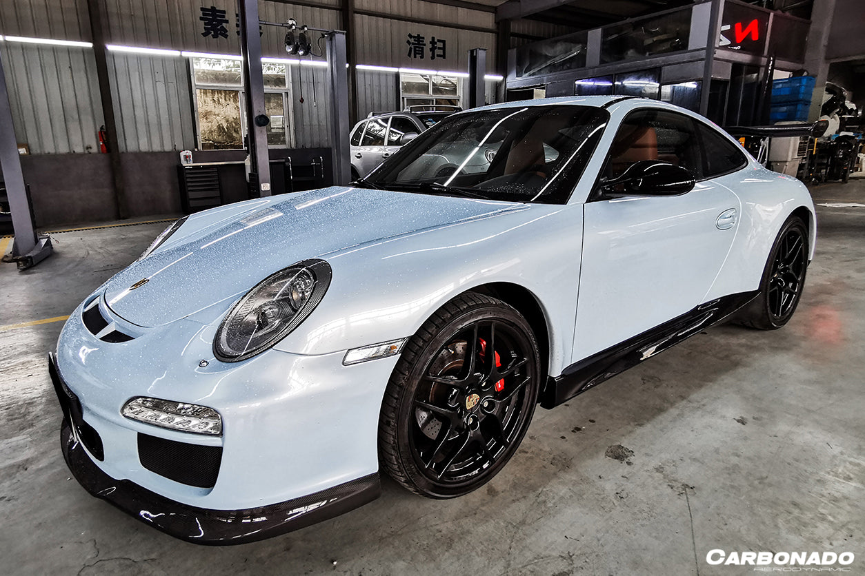 2009 - 2012 Porsche 911 997.2 Carrera S T Style Side Skirts