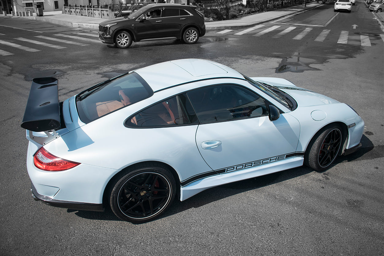 2009 - 2012 Porsche 911 997.2 Carrera S T Style Side Skirts
