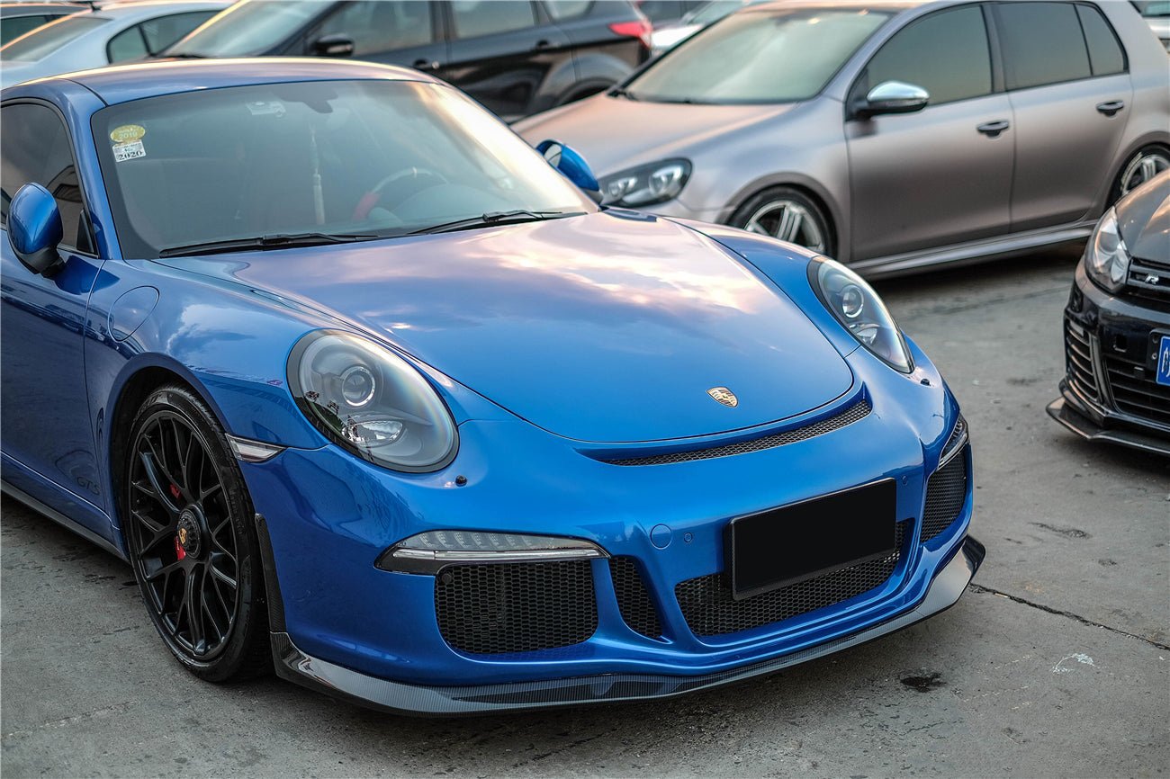 2012-2015 Porsche 911 991.1 Carrera & Targa S & 4 & 4S GT3 Style Front Bumper - DarwinPRO Aerodynamics