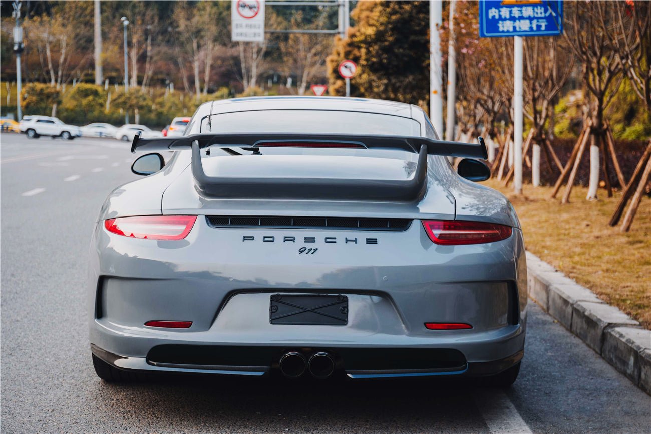 2012-2015 Porsche 911 991.1 Carrera & S GT3 Style Rear Bumper (For Mid-Exhaust) - DarwinPRO Aerodynamics