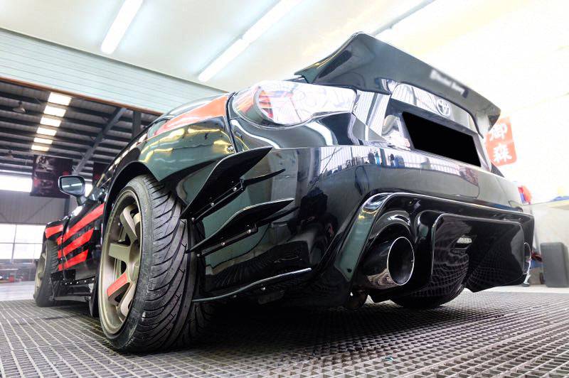 2012-2020 Scion FRS & Toyota GT86 & Subaru BRZ RBY3 Style Duck Tail Spoiler Wing - Carbonado