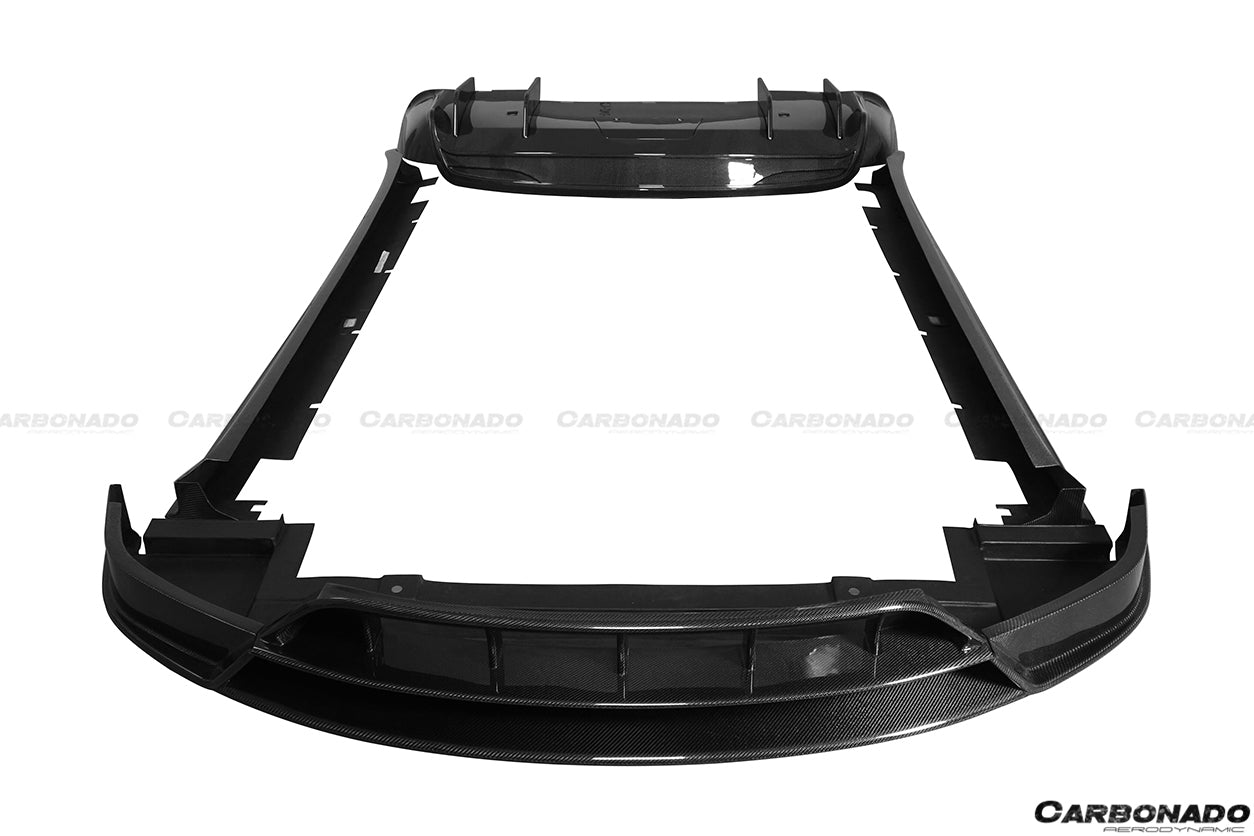 2019 - 2021 Tesla Model X SUV RZS Style Carbon Fiber Full Kit