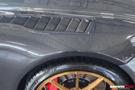 2015 - 2021 Mercedes Benz AMG GT/GTS/GTC/GTR BK Style Partial Carbon Fiber Front Fender