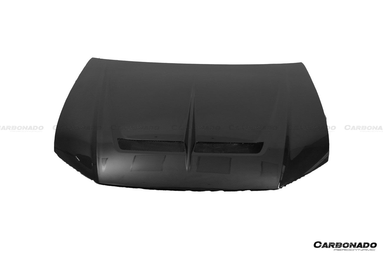 Audi Q8 SQ8 RSQ8 AD Style Dry Carbon Fiber Hood 2019-2023
