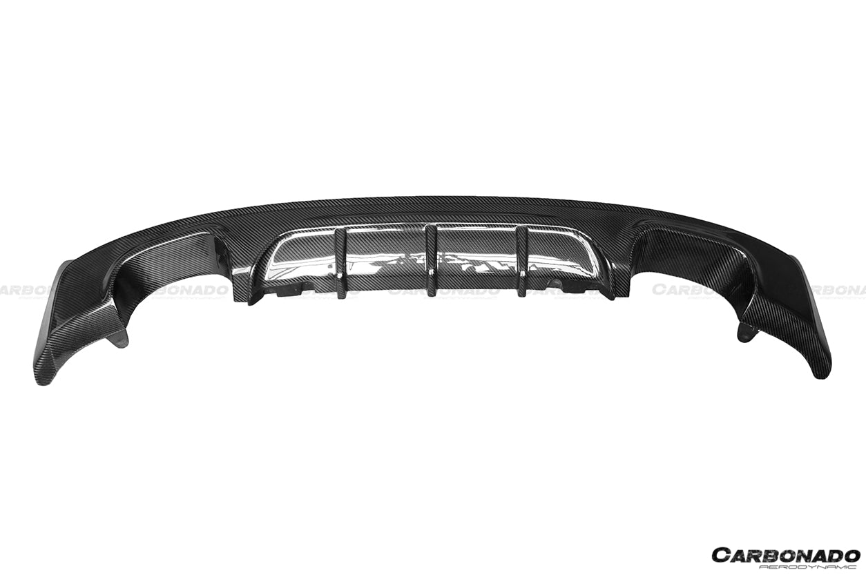 2014-2021 BMW 2 Series F22 & F23 MP Style Carbon Fiber Rear Lip (M-Tech Only)