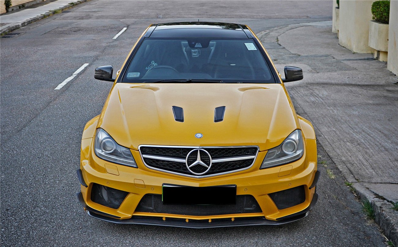 2012 - 2014 Mercedes Benz W204 C63 AMG Coupe BKSS Style Wide Full Body Kit