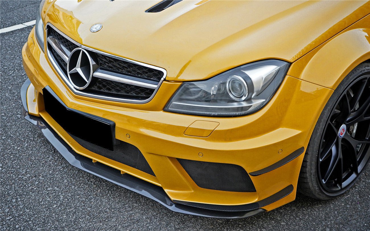 2012 - 2014 Mercedes Benz W204 C63 AMG Coupe BKSS Style Wide Full Body Kit
