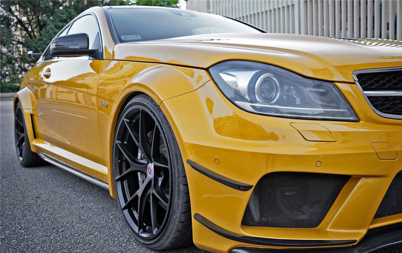 2012 - 2014 Mercedes Benz W204 C63 AMG Coupe BKSS Style Wide Full Body Kit