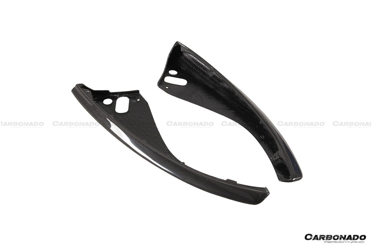 Ferrari 812 Superfast GTS OEM Style Dry Carbon Fiber Front Side Splitter 2017-2026