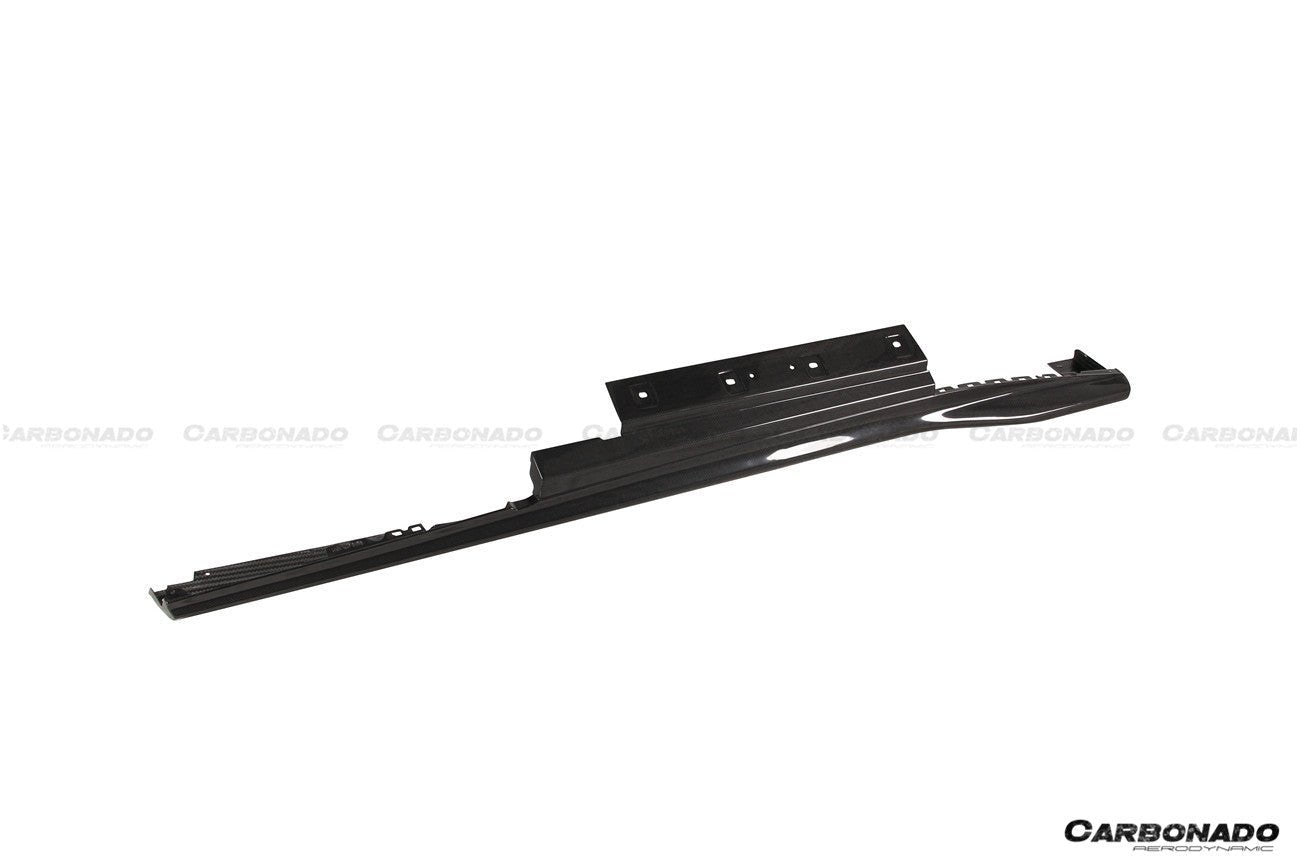 2017 - 2024 Ferrari 812 Superfast & GTS OEM Style Dry Carbon Fiber Side Skirts