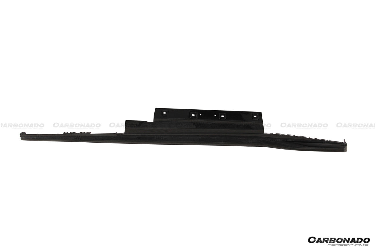 2017 - 2024 Ferrari 812 Superfast & GTS OEM Style Dry Carbon Fiber Side Skirts