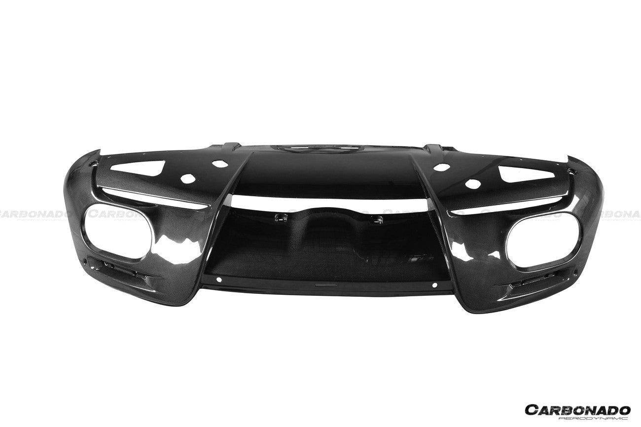 Ferrari Roma OEM Style Dry Carbon Fiber Rear Diffuser 2021-2024