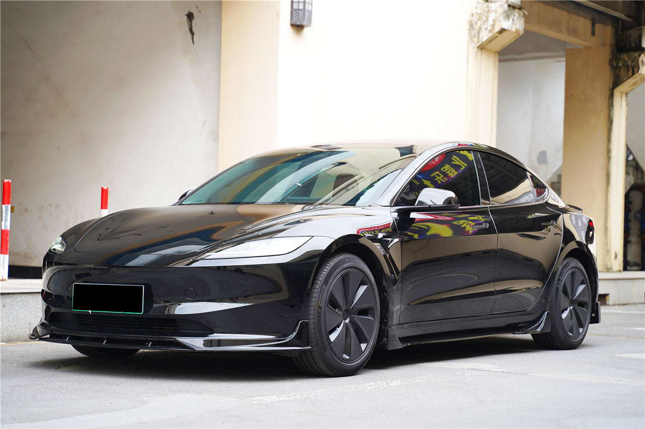 2023 - 2025 Tesla Model 3 LCI Fast Style Carbon Fiber Pattern Look Body Kit