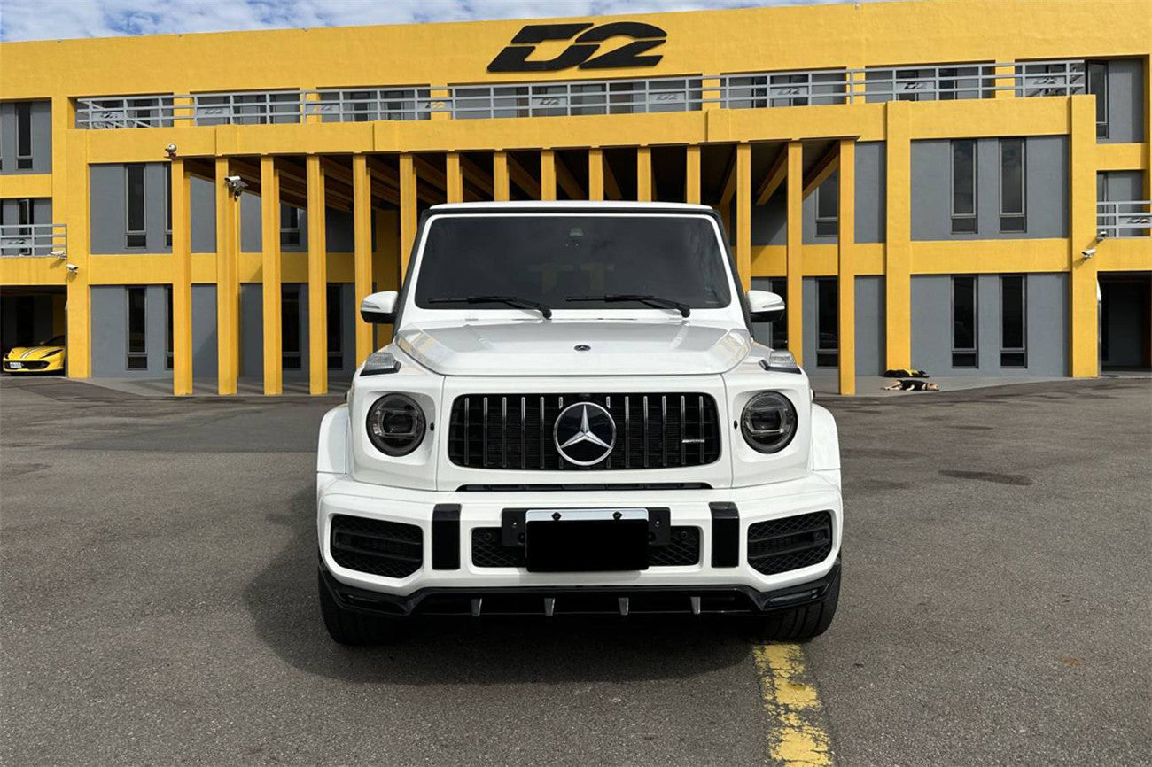 2018 - 2024 Mercedes Benz G63 AMG W464 G-Wagen TC Style Dry Carbon Fiber Front Lip