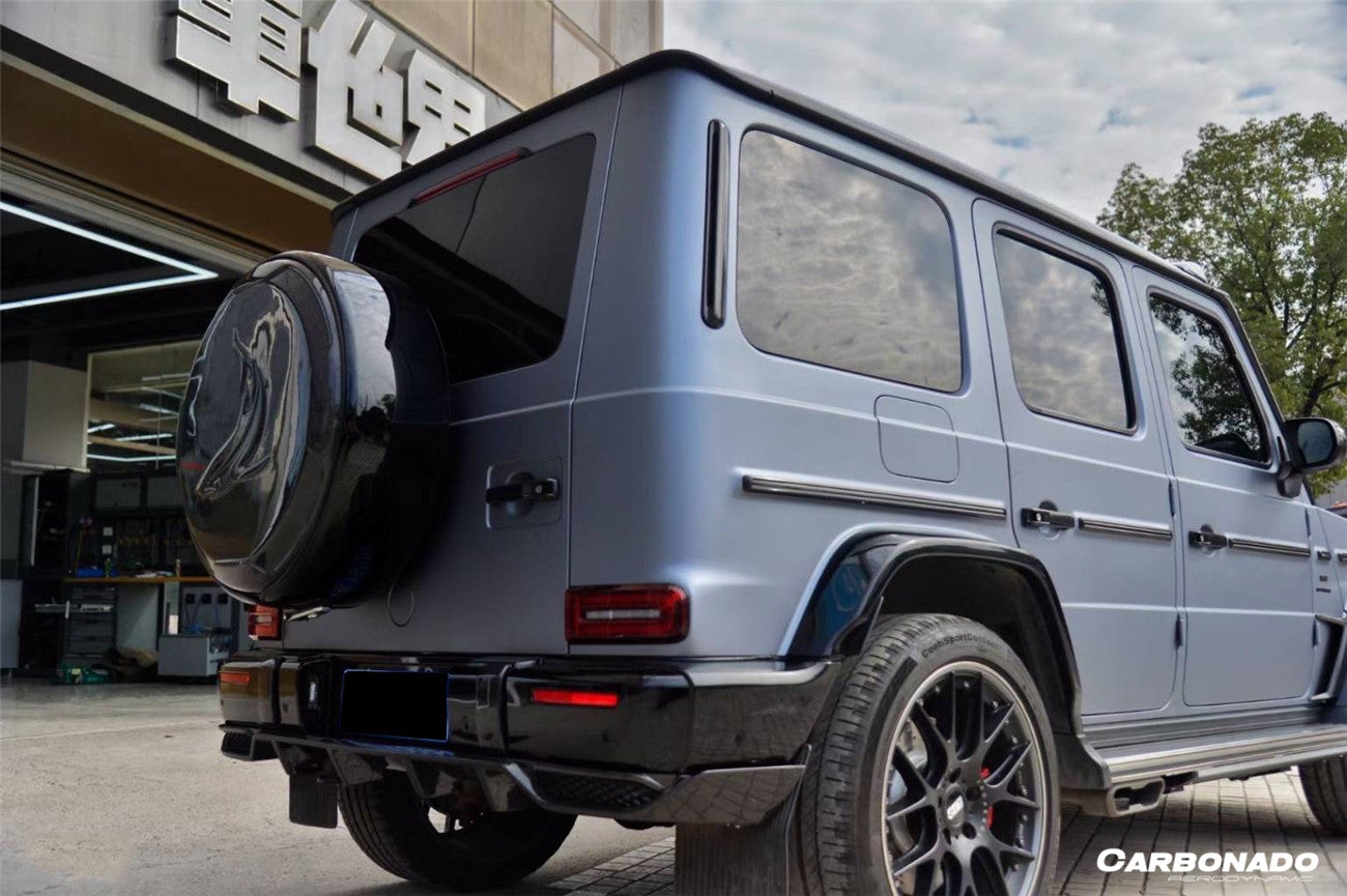 2018 - 2024 Mercedes Benz G63 AMG W464 G-Wagen TC Style Dry Carbon Fiber Rear Lip