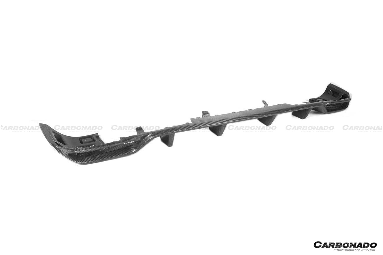 2018 - 2024 Mercedes Benz G63 AMG W464 G-Wagen TC Style Dry Carbon Fiber Rear Lip