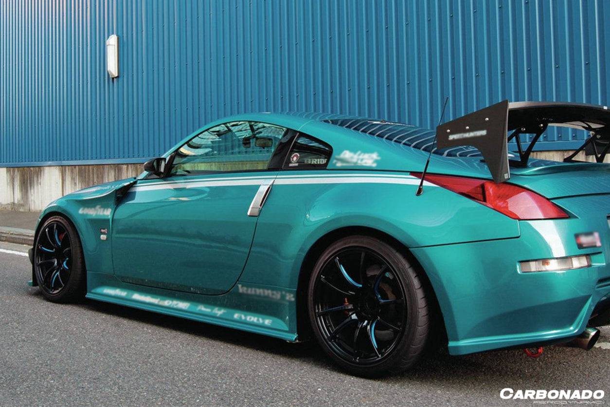 2003-2008 Nissan 350Z DL Style Wide Fender Set - Carbonado