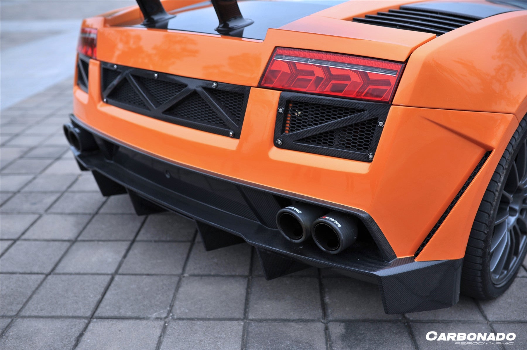 Lamborghini Gallardo Type 140 VF Style Rear Bumper 2004-2008