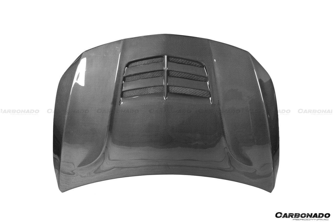 Mercedes-Benz CLA-Class C117 Black Sails Style Hood 2013-2018