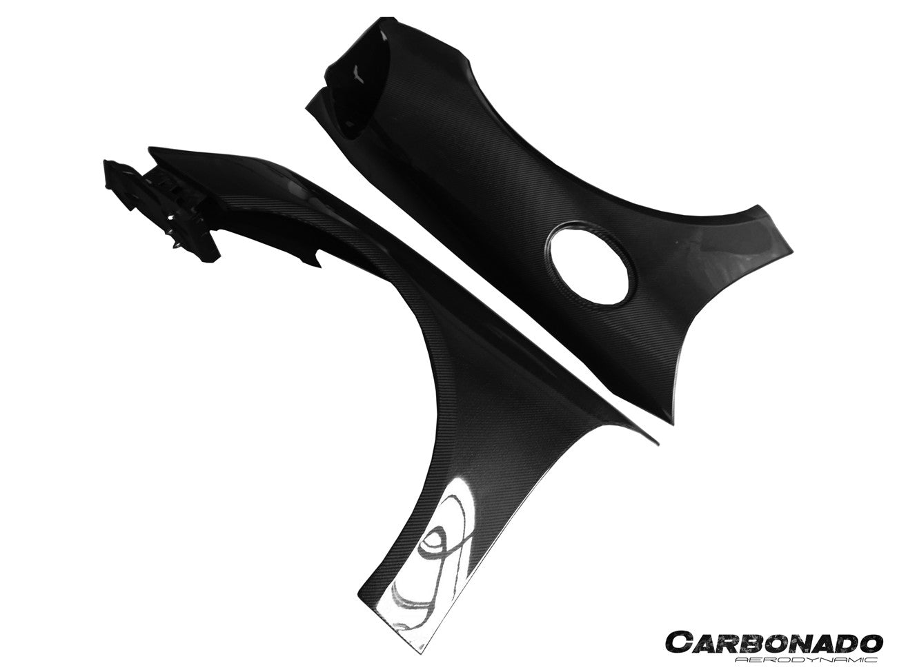 Porsche 911 991.2 Turbo Turbo S OE Style Carbon Fiber Fenders 2016-2019