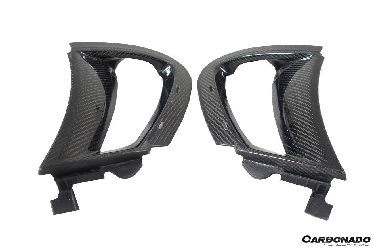 McLaren 720S P14 Carbon Fiber Front Bumper Side Air Vents 2017-2022