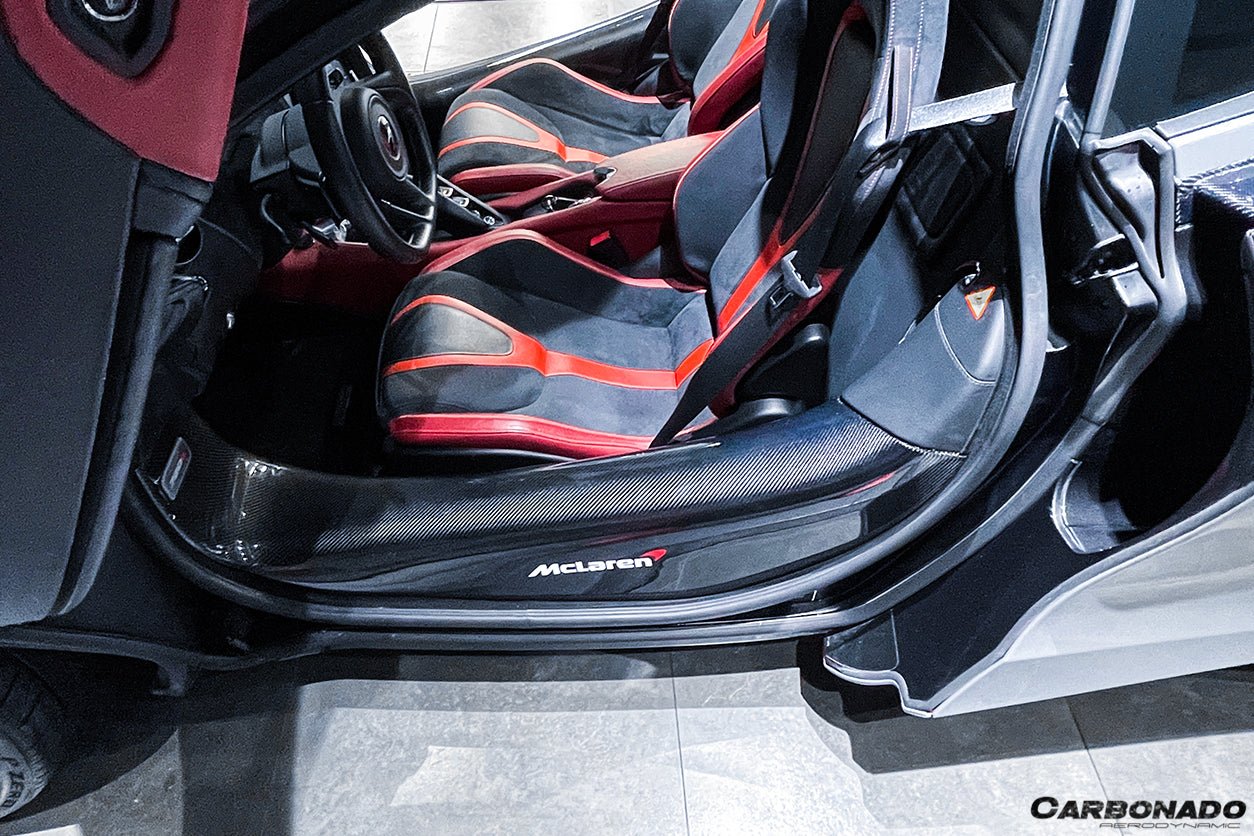 McLaren 720S 765LT P14 Dry Carbon Fiber Door Sills 2017-2023
