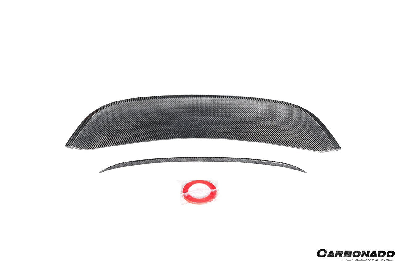 Porsche 718 Boxster Spyder RS Style Dry Carbon Fiber Spoiler 2017-2025