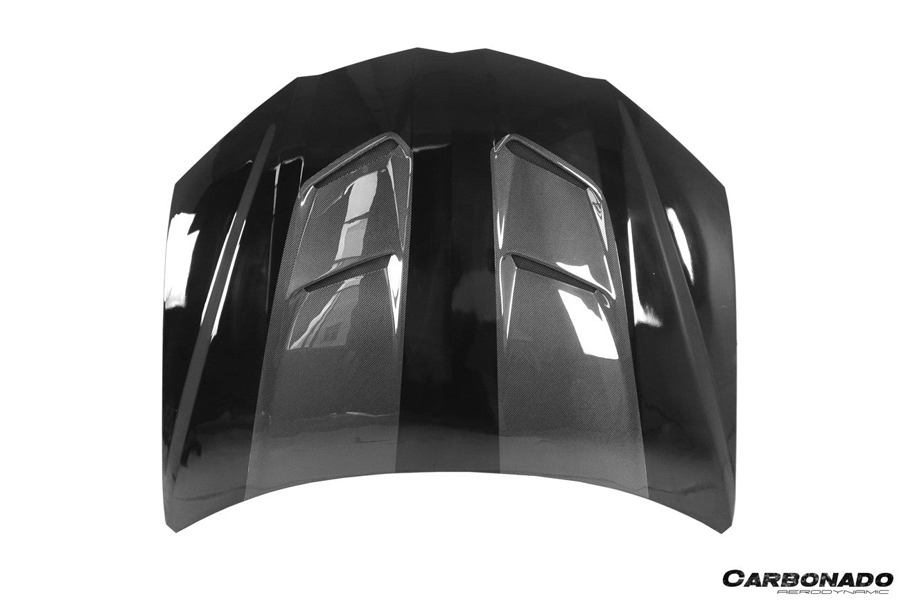 Lamborghini Urus MLB Evo MS Style Carbon Fiber Hood 2018-2022