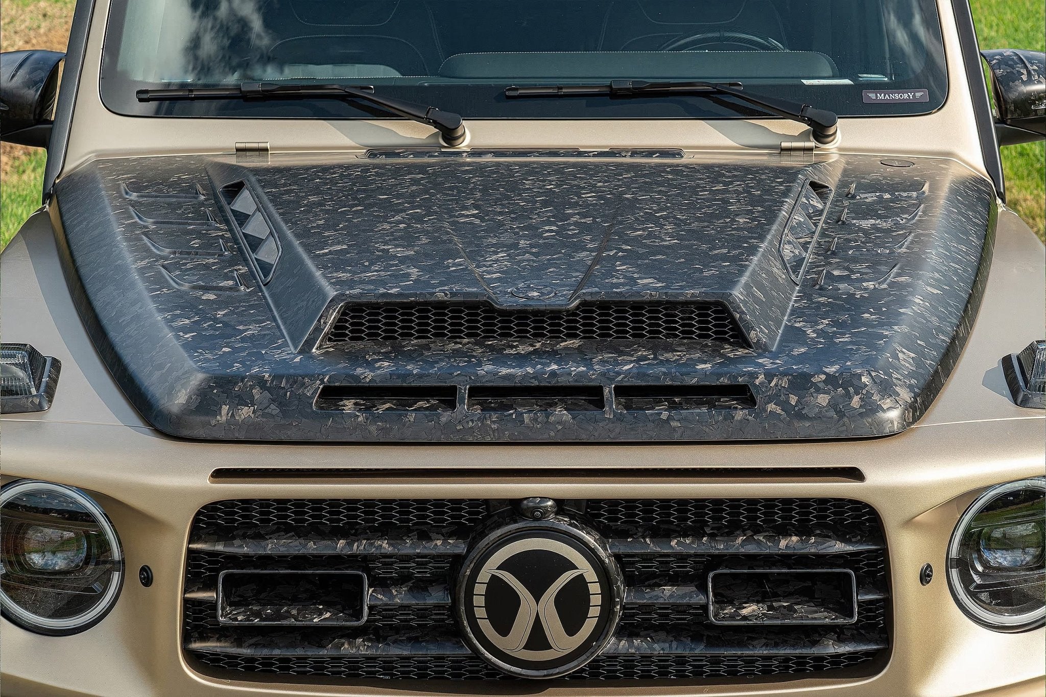 2018-2025 Mercedes Benz G63 AMG & G550 W464 W465 G-Wagon MSY Style Dry Carbon Fiber Hood - Carbonado