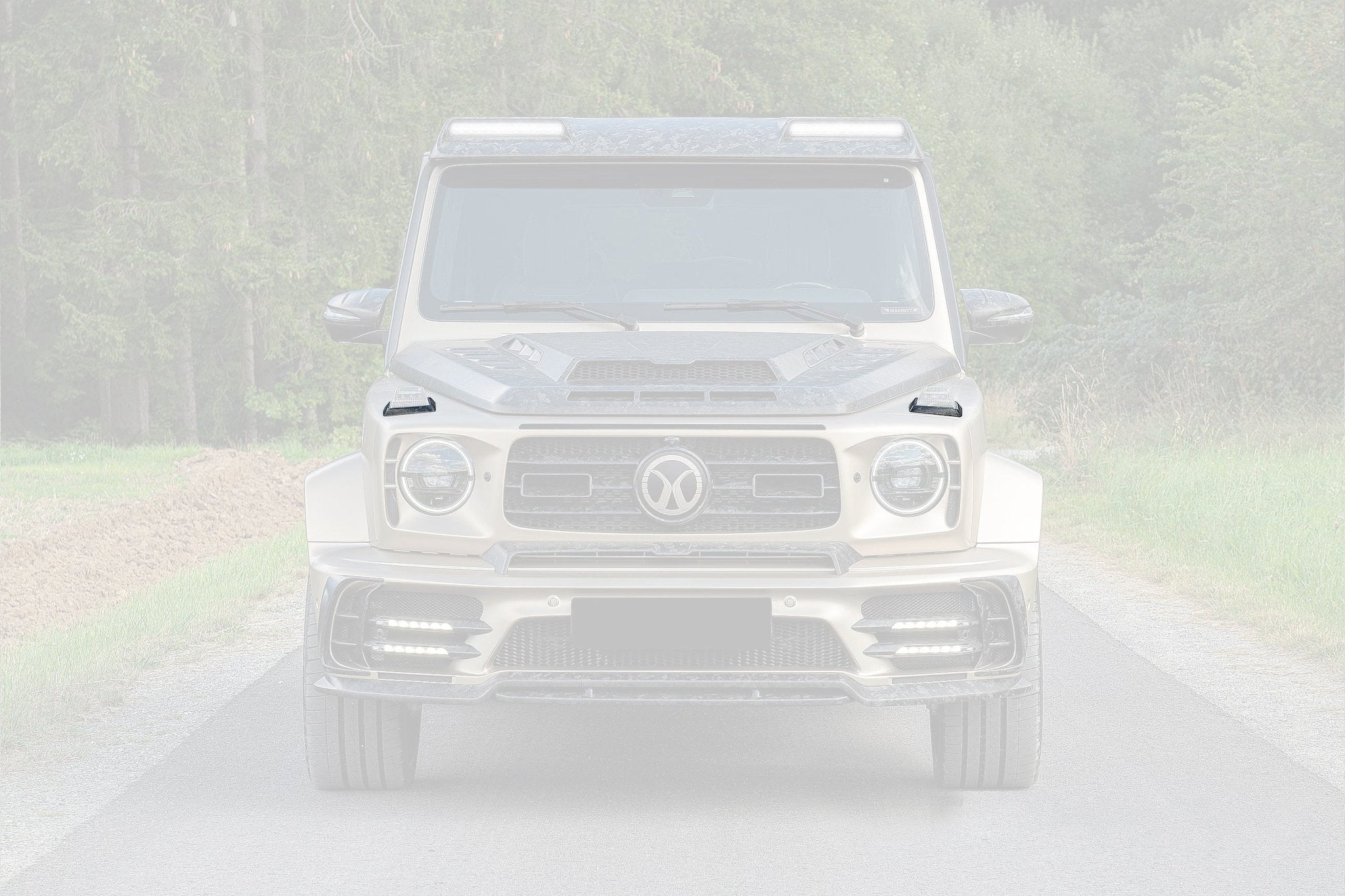 2018-2025 Mercedes Benz G63 AMG & G550 W464 W465 G-Wagon MSY Style Dry Carbon Fiber Turn Lights Cover - Carbonado