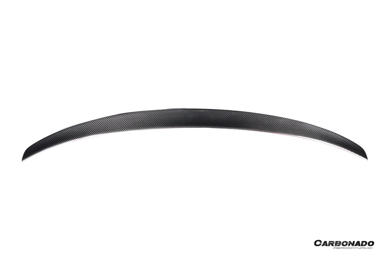 Carbonado 2018-2026 Porsche 9Y0 9Y3 9YA Cayenne S GTS E-Hybrid TKT Style Carbon Fiber Trunk Spoiler