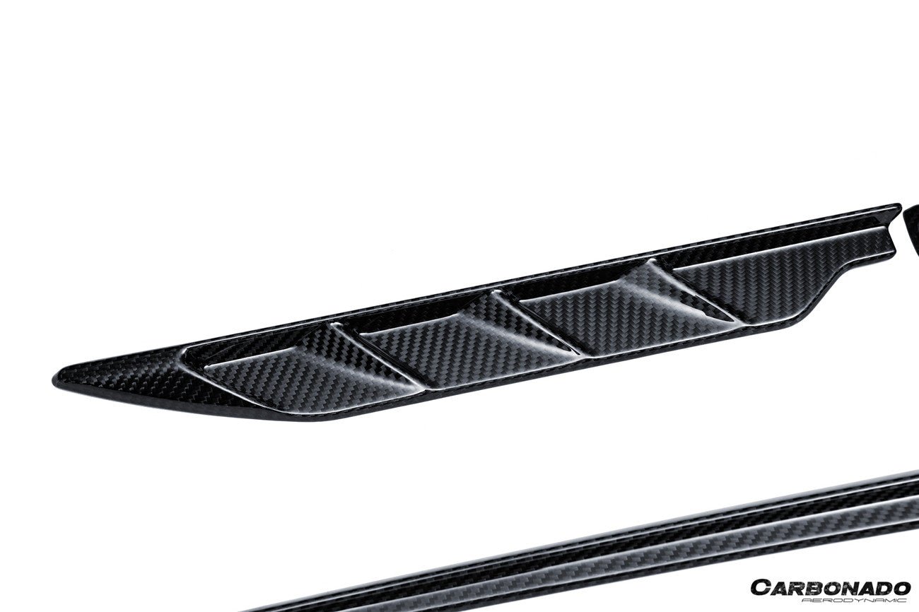 Ferrari Roma MSY Style Autoclave Carbon Fiber Front Fender Trims 2020-2026