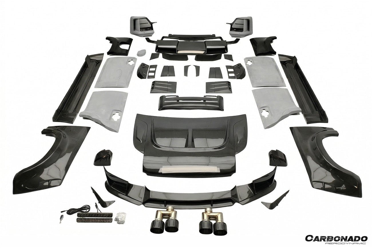 Land Rover Defender 110 L663 MSY Style Carbon Fiber Wide Body Kit 2020-2023