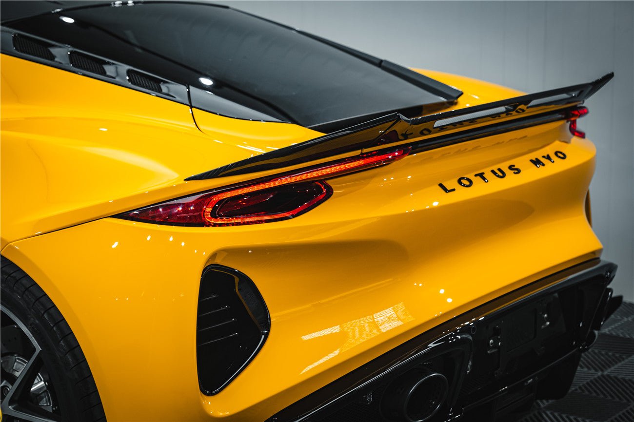 2021-2024 Lotus Emira NYO MNK Style Dry Carbon Fiber Trunk Spoiler wing - Carbonado