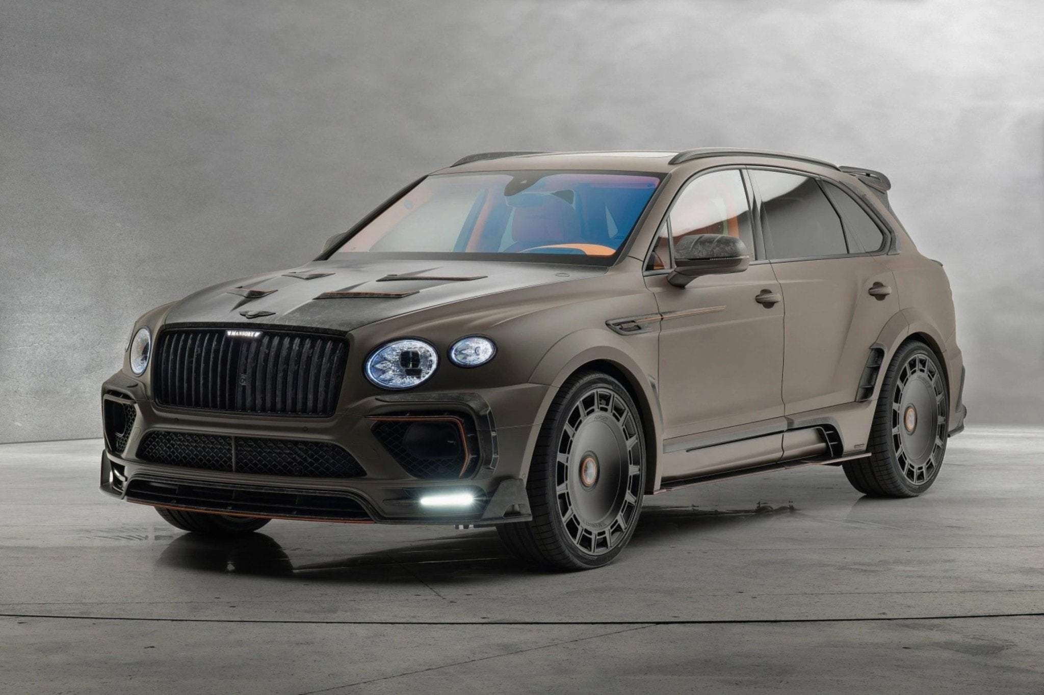 2021-2025 Bentley Bentayga MSY Style DRY Carbon Fiber Grill - Carbonado