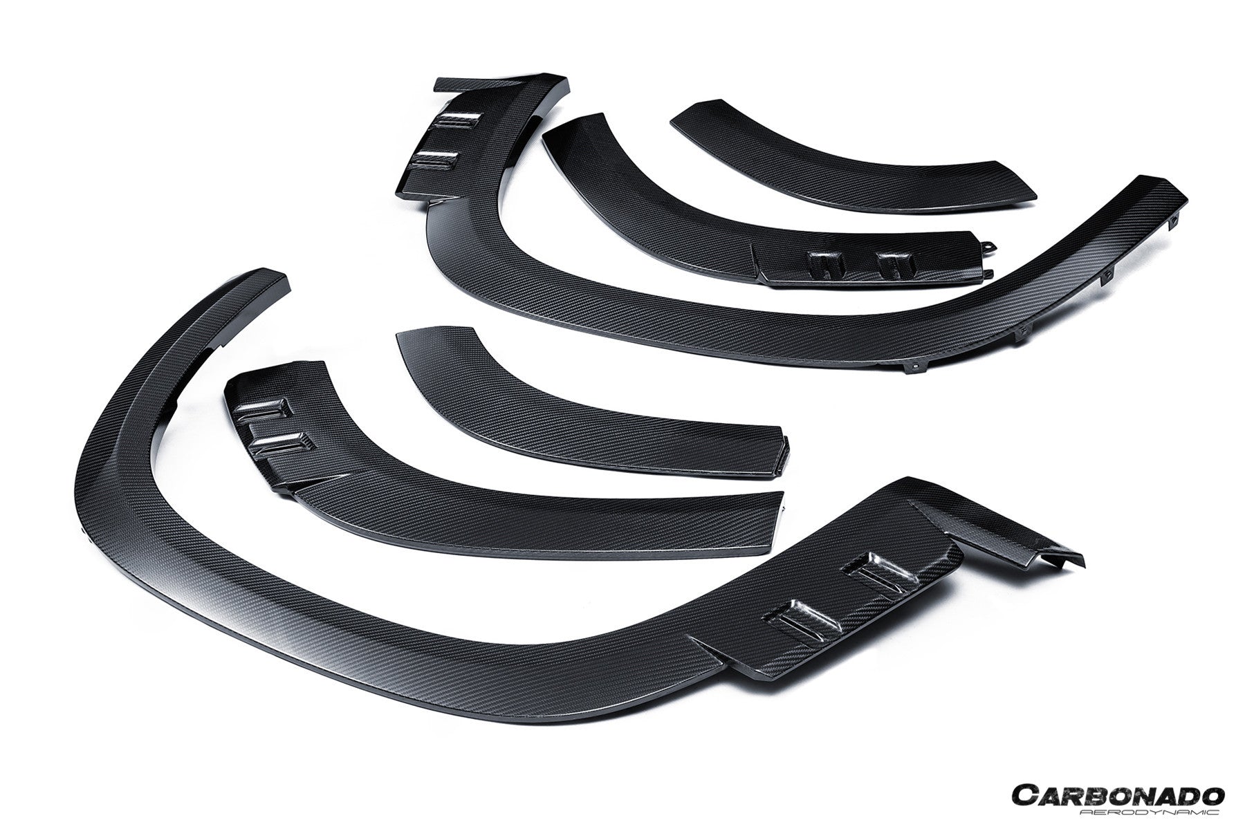 BMW XM G09 LD Style Dry Carbon Fiber Wide Fender Flare Set 2023-2026