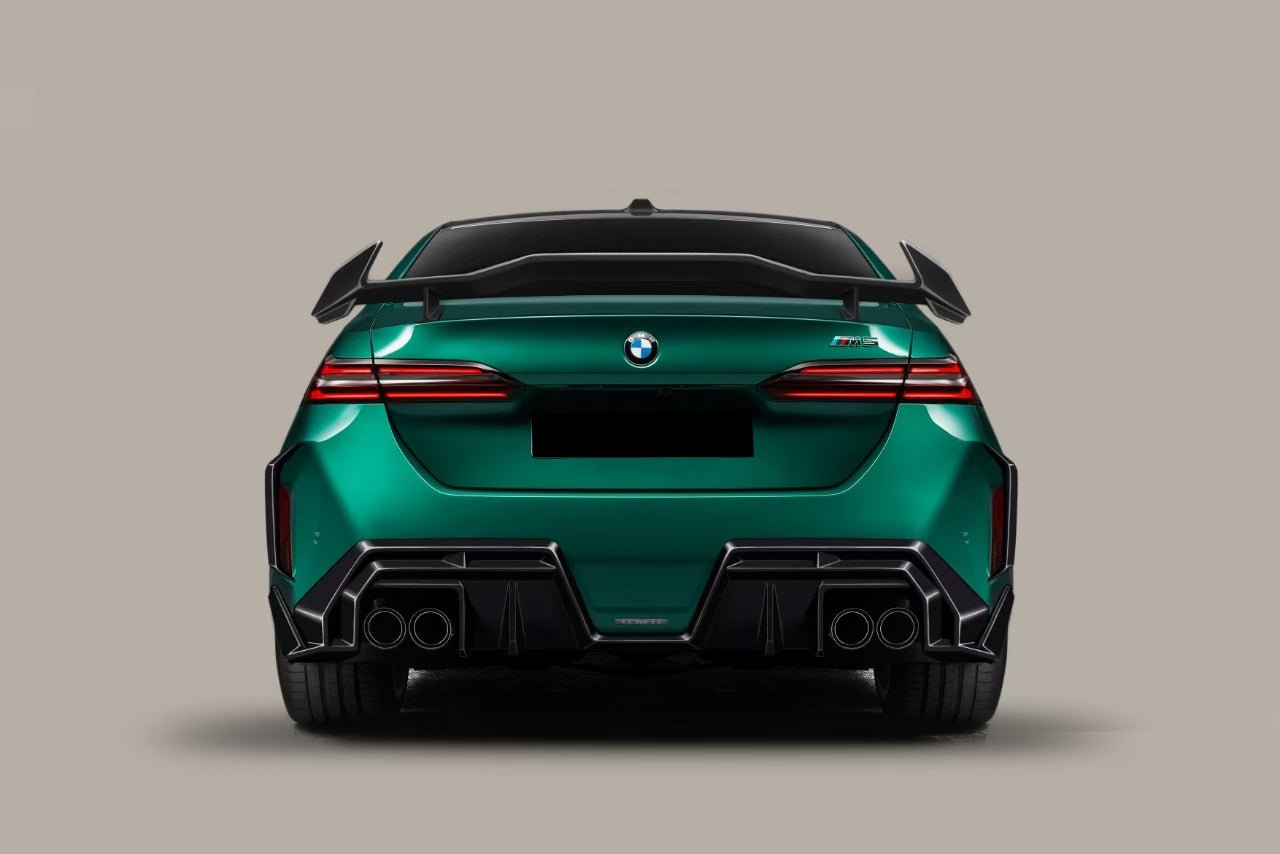 BMW M5 G90 AD Style Autoclave Carbon Fiber Rear Diffuser Lip 2024-2026