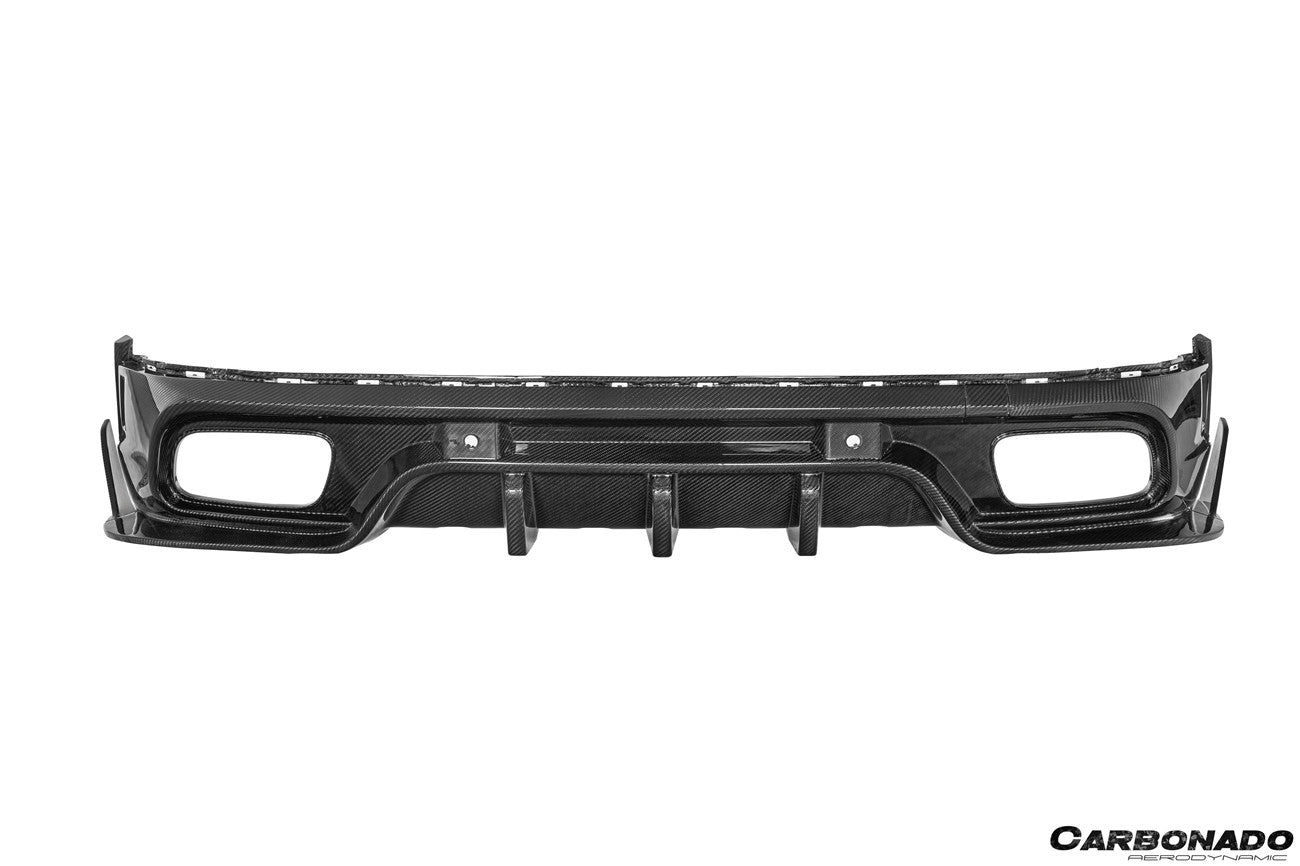 Porsche Panamera 976 KDA Style Carbon Fiber Rear Diffuser 2024-2026