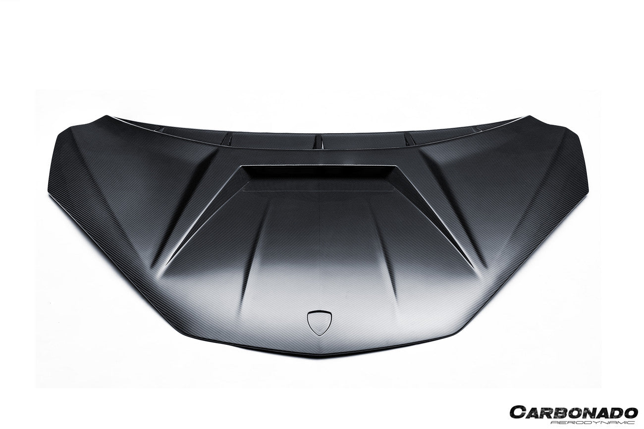 Lamborghini Revuelto LB744 MSY Style Autoclave Carbon Fiber Hood 2024-Up