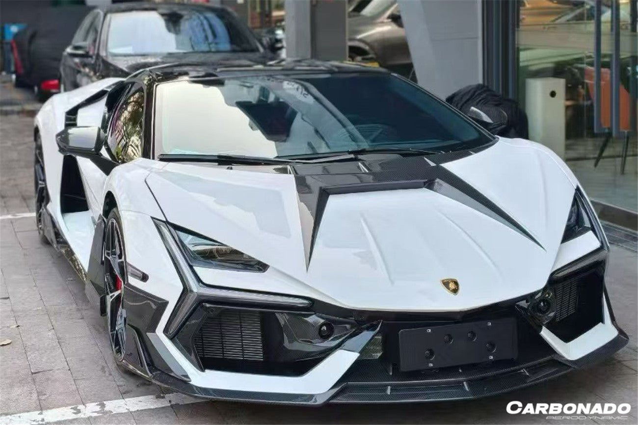 Lamborghini Revuelto LB744 MSY Style Autoclave Carbon Fiber Hood 2024-Up