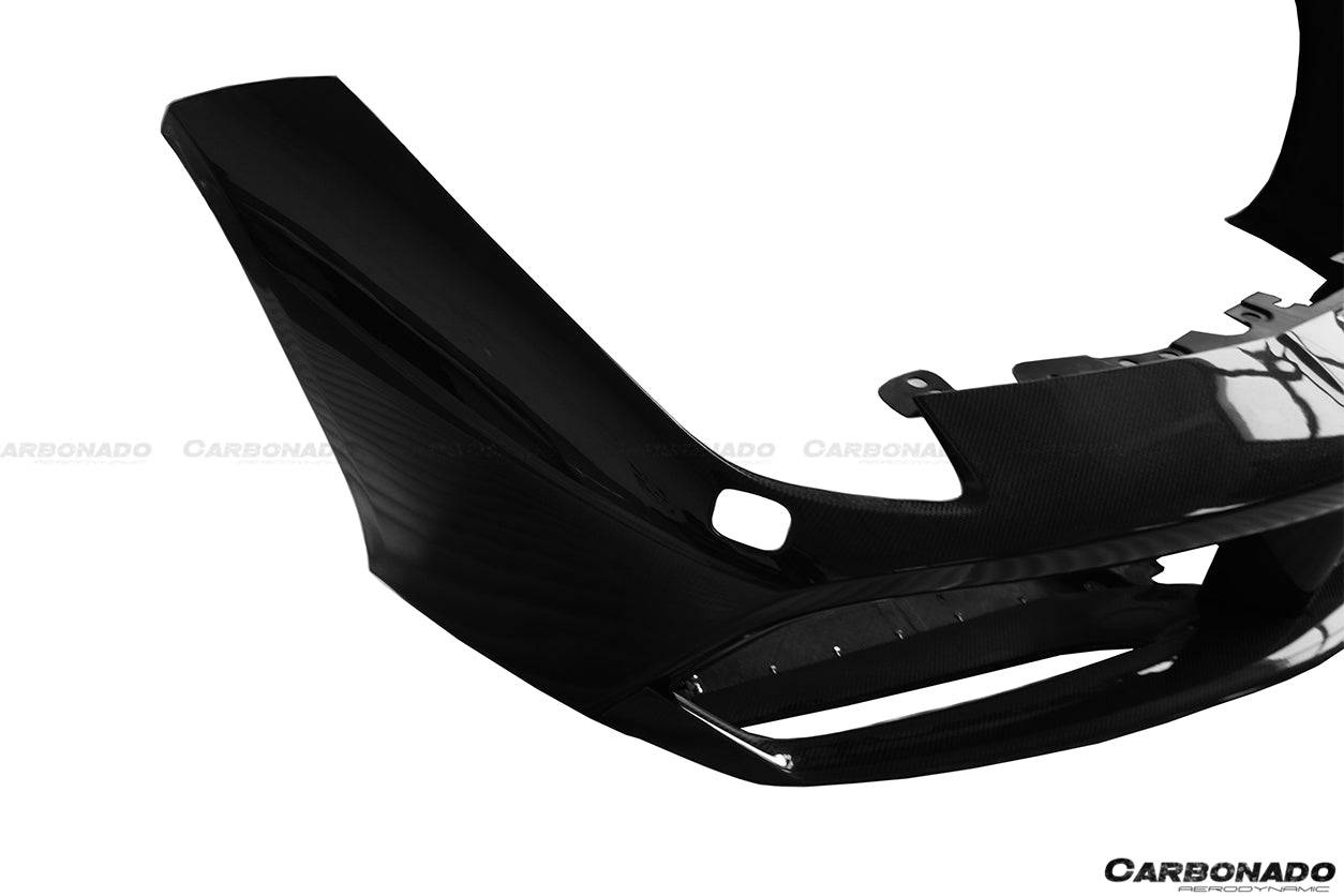 Ferrari 488 F142M GTB Spider OE Style Carbon Fiber Front Bumper 2015-2020