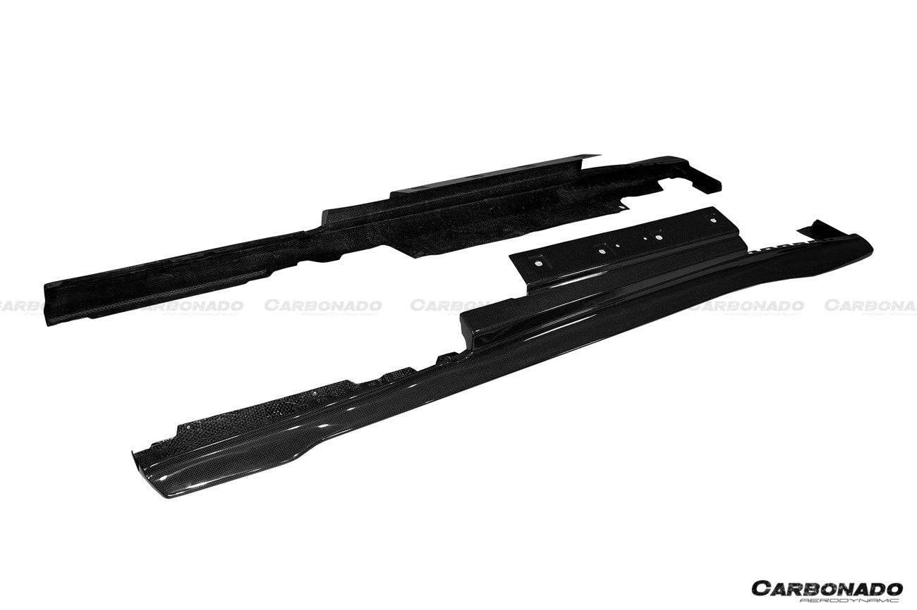 Ferrari 812 Superfast GTS F152M MSY Style Dry Carbon Fiber Side Skirts 2017-2026