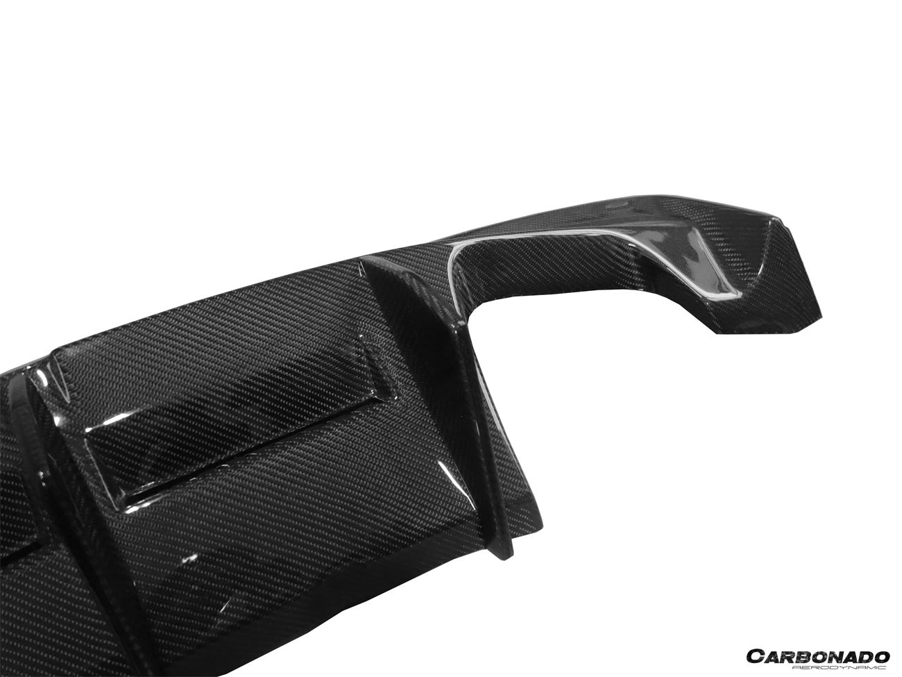 2008-2013 BMW 1M RZ Style Carbon FIber Rear Lip & Diffuser Undertray
