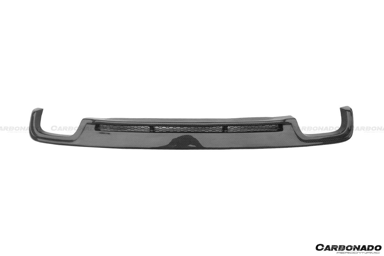 BMW 5 Series F10 F18 HM Style Carbon Fiber Rear Lip 2011-2016