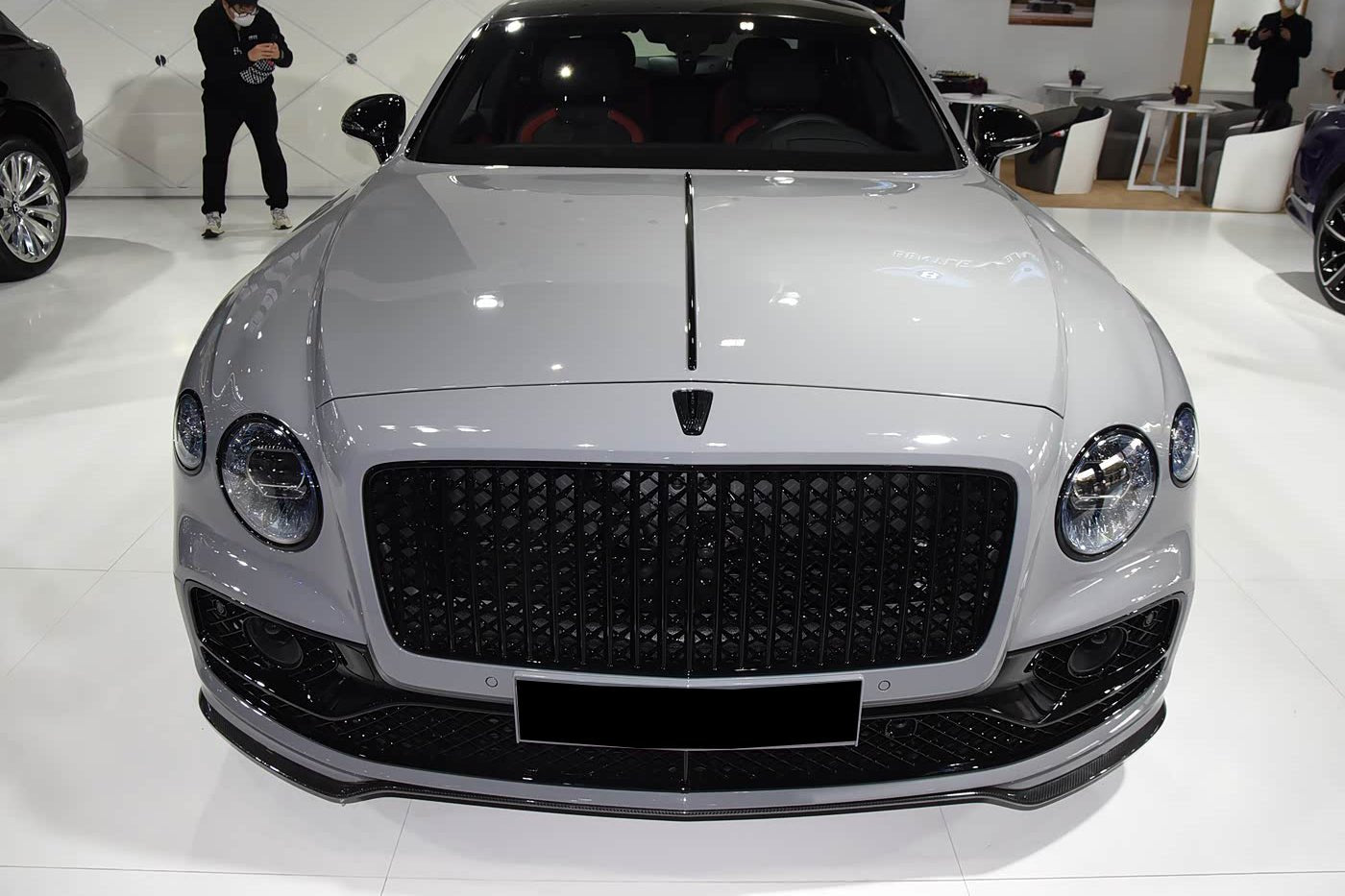 Bentley Flying Spur OE Style Autoclave Carbon Fiber Front Lip 2020-2024