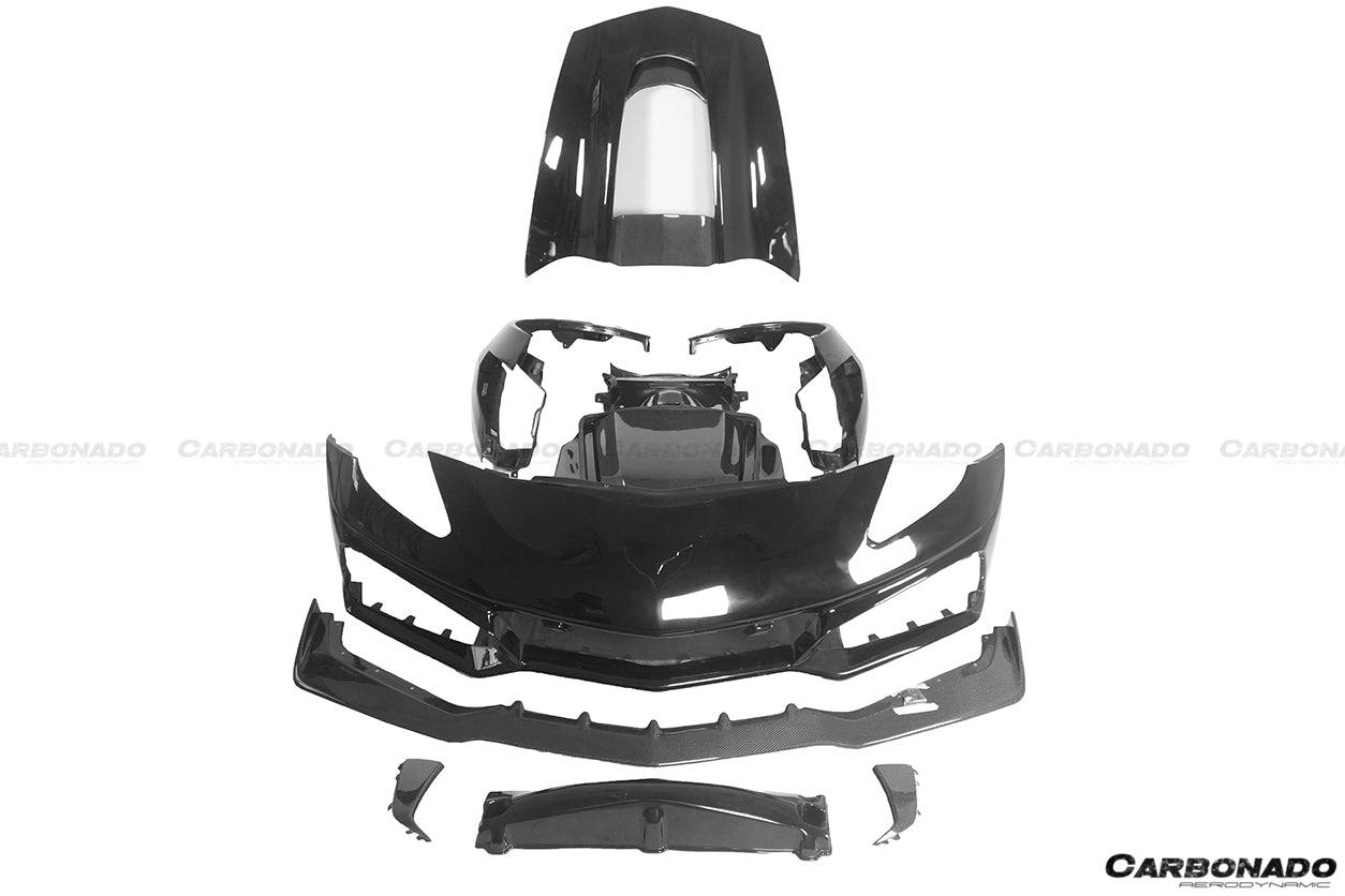 Chevrolet Corvette C7 ZR1 Style Front Conversion Body Kit 2013-2019