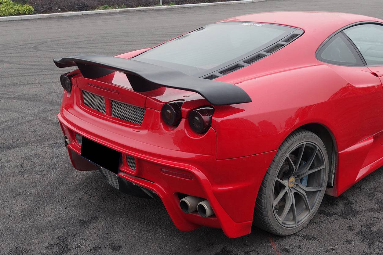 2004-2009 Ferrari F430 VLS Style Trunk Wing Spoiler - Carbonado